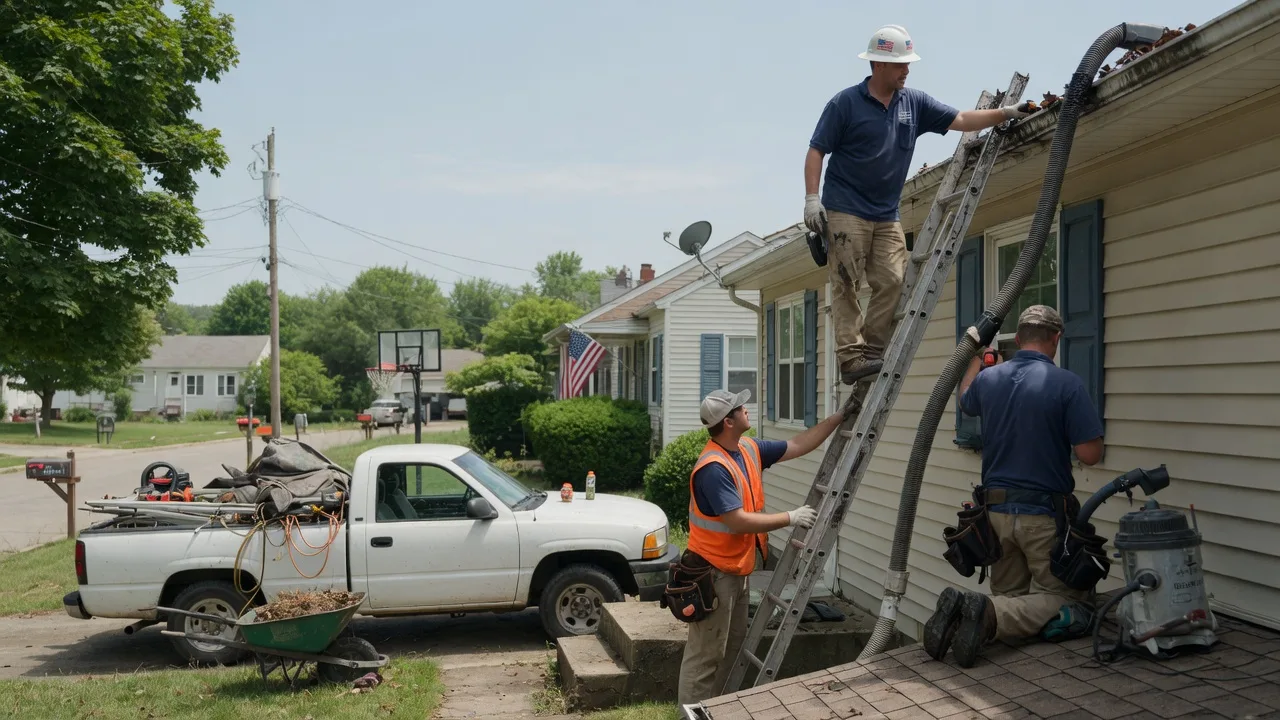 Gutter Installation in Saint Francisville, IL near me